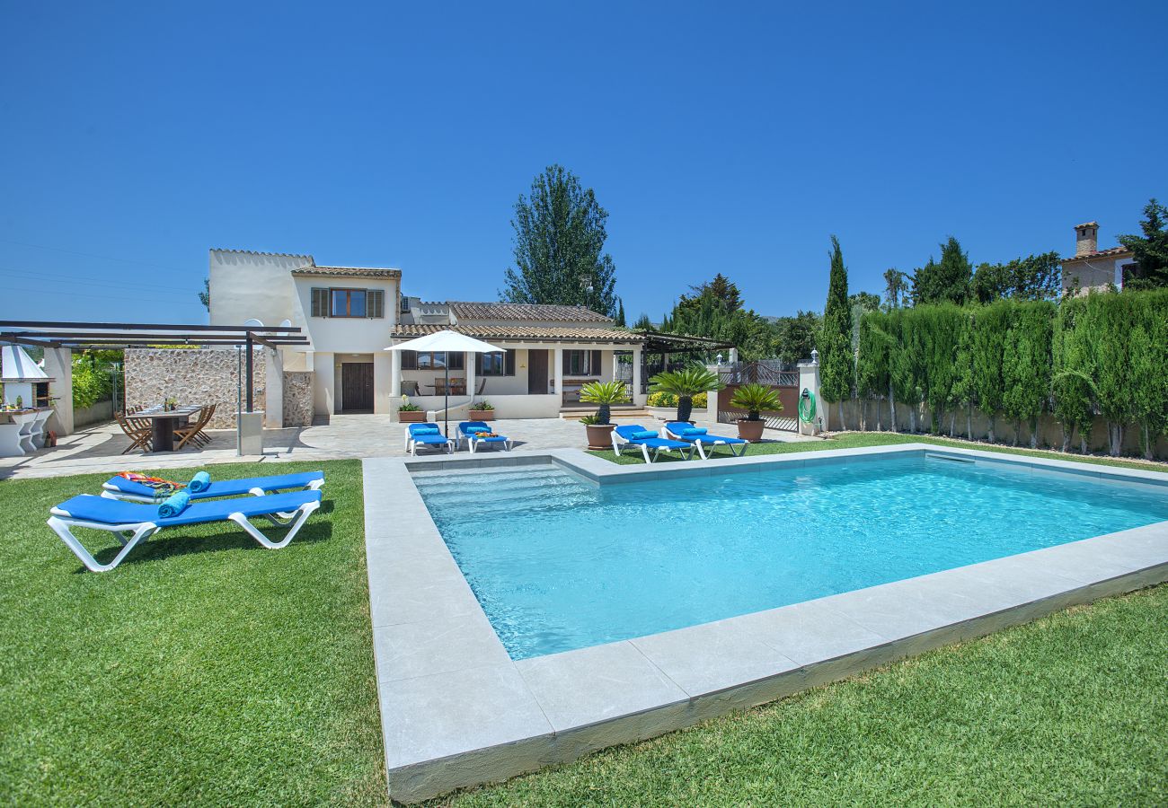 Villa in Pollensa - FINCA MADRAVE - FREUNDE UND FAMLIE