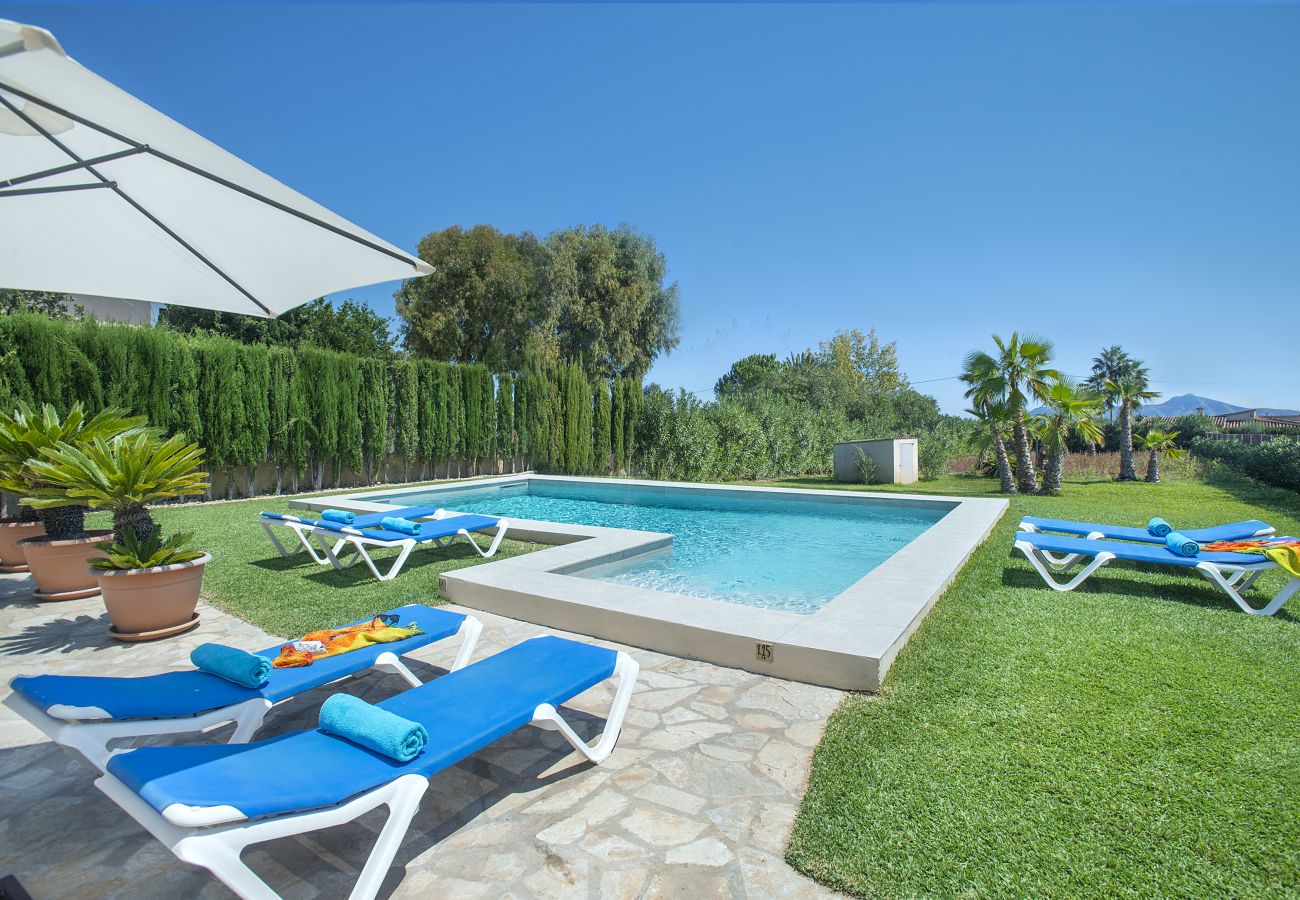 Villa in Pollensa - FINCA MADRAVE - FREUNDE UND FAMLIE