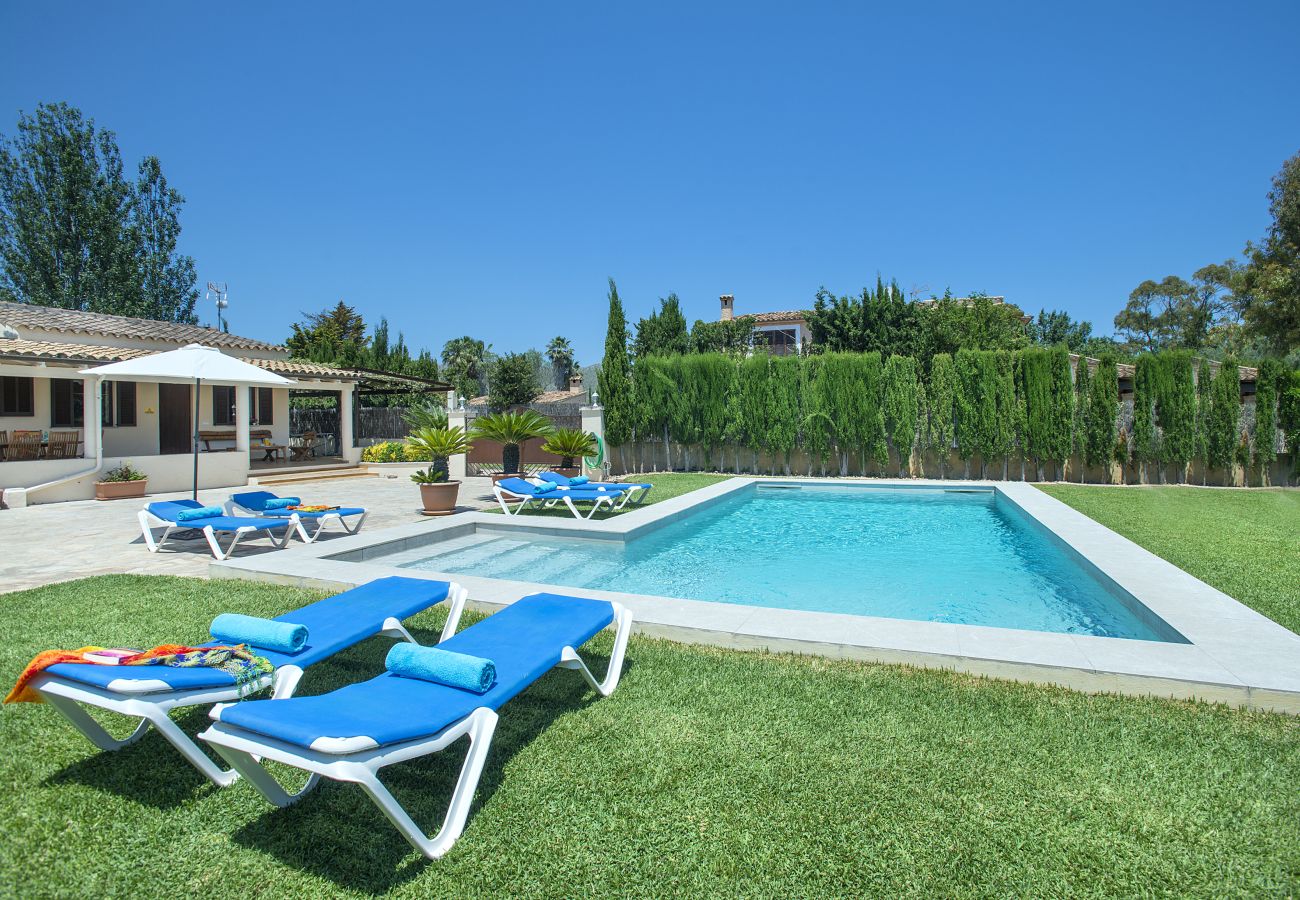 Villa in Pollensa - FINCA MADRAVE - FREUNDE UND FAMLIE