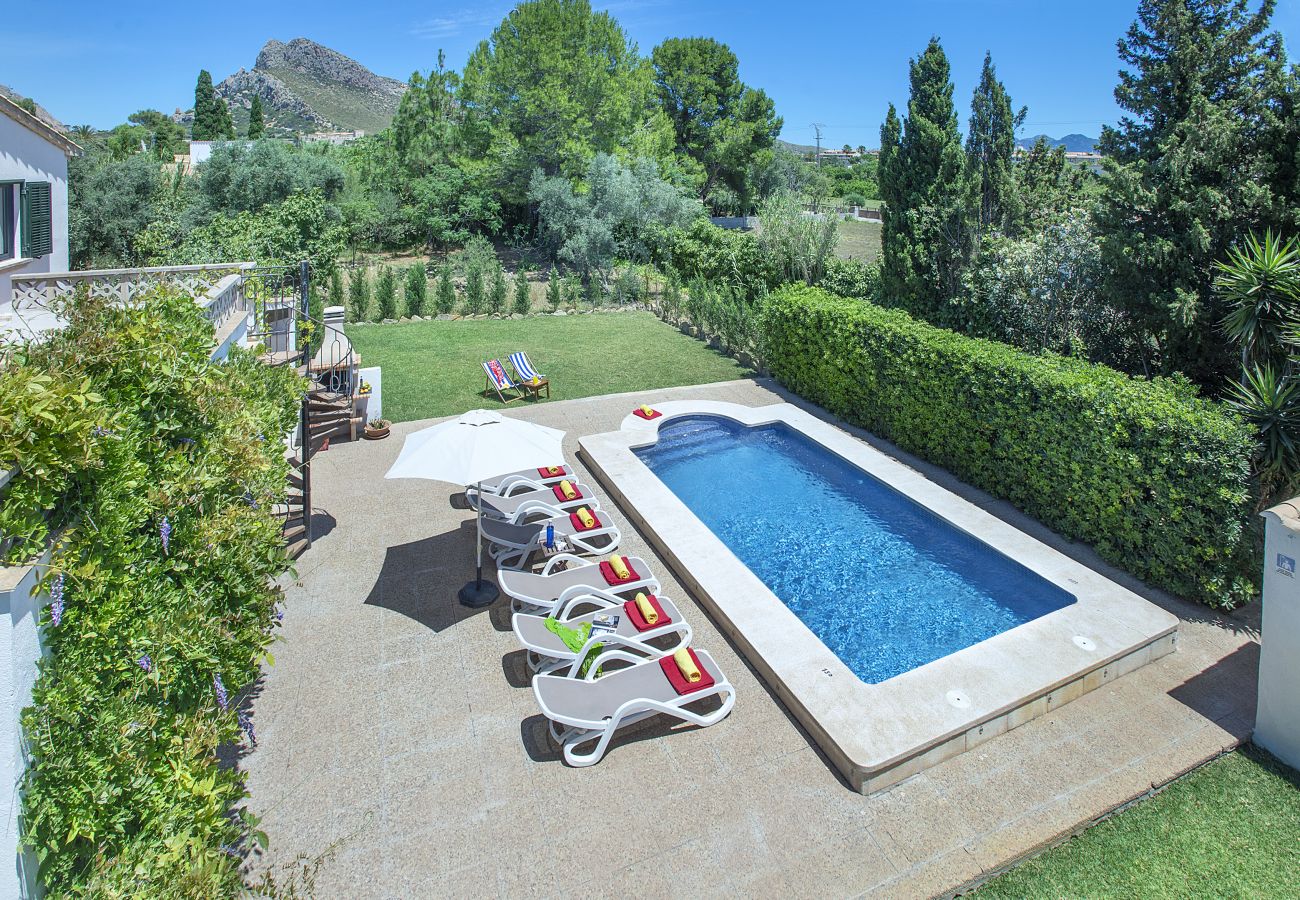 Villa in Puerto Pollensa - VILLA BOCORIS - 15 MIN WALK TO THE BEACH