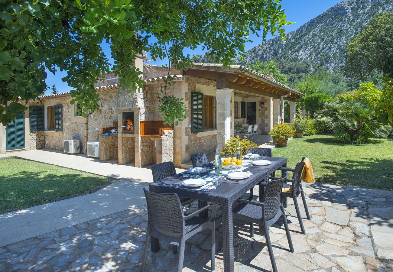 Villa in Pollensa - FINCA PAU - BERGBLICK UND NATUR