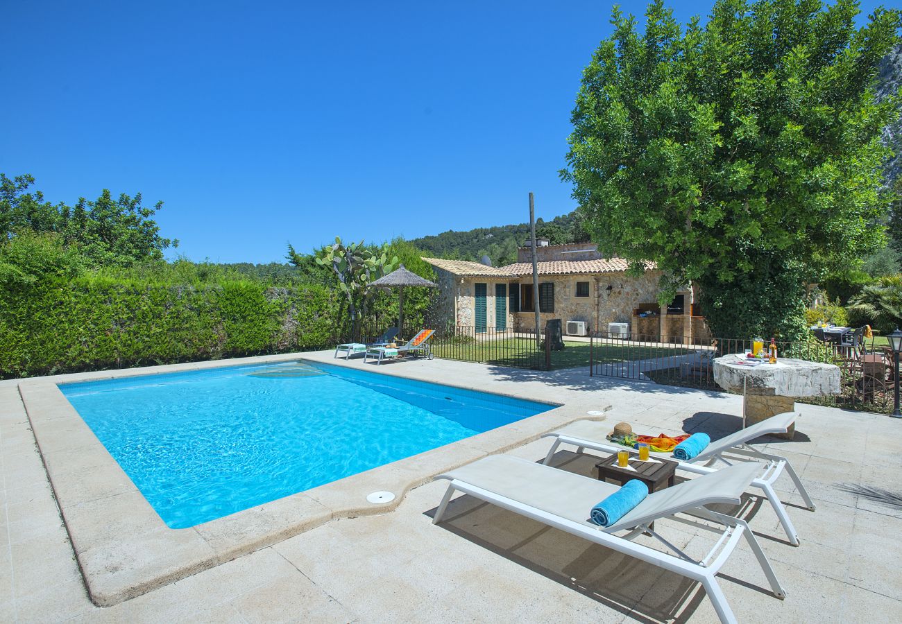 Villa in Pollensa - FINCA PAU - BERGBLICK UND NATUR