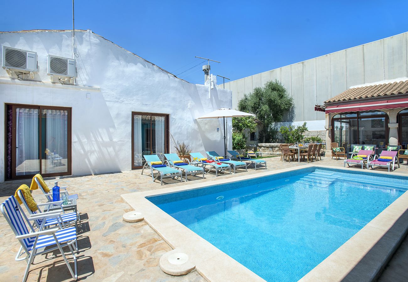 Villa in Sa Pobla - VILLA FRIDA - FAMILIE UND FREUNDE