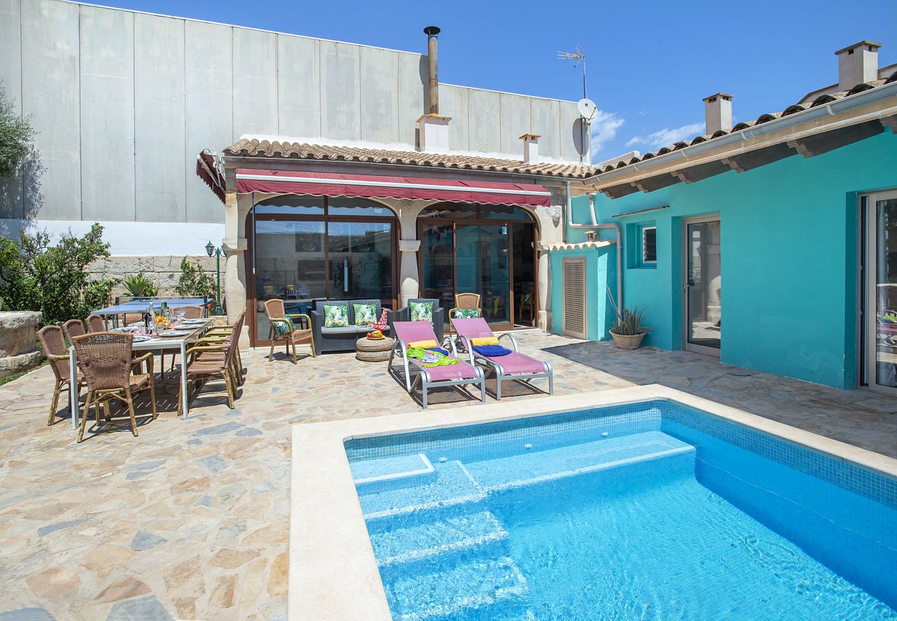 Villa in Sa Pobla - VILLA FRIDA - FAMILIE UND FREUNDE