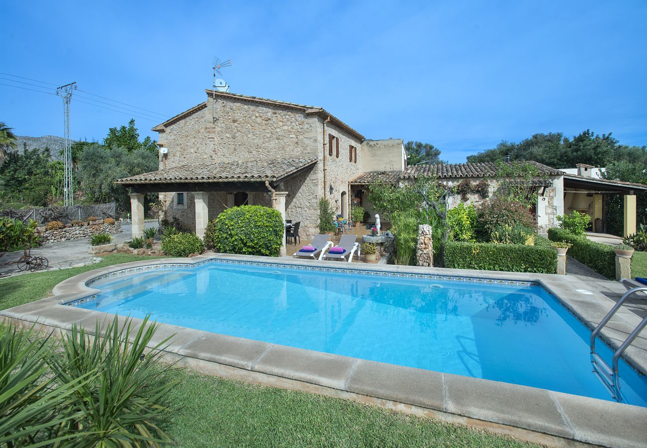 Villa in Pollensa - FINCA CAN BANDERA - RUSTIKALER CHARME