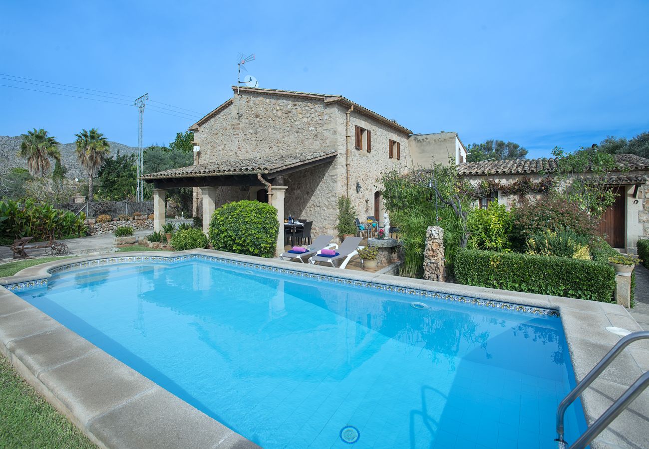 Villa in Pollensa - FINCA CAN BANDERA - RUSTIKALER CHARME