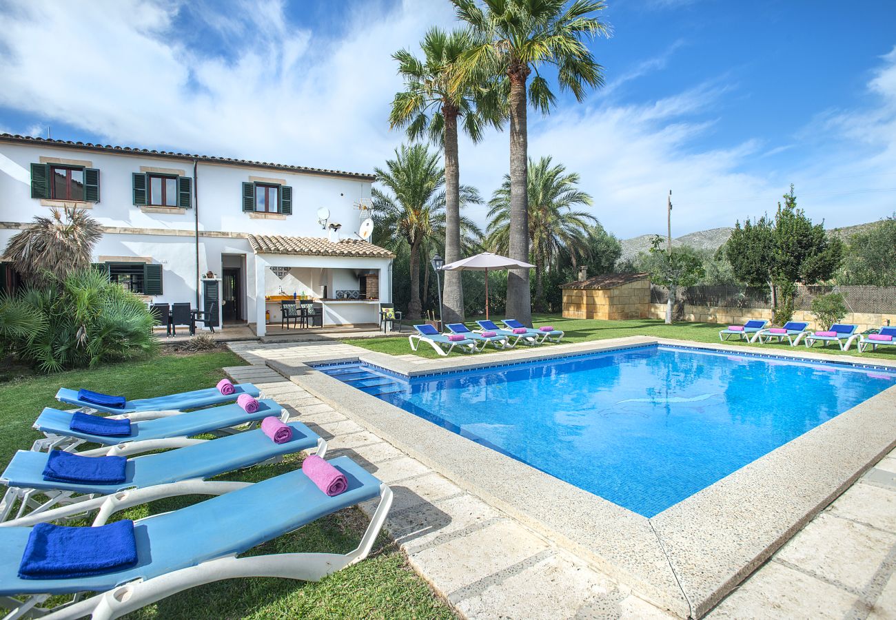 Villa in Pollensa - FINCA ROSA GRAN - FAMILIE UND FREUNDE