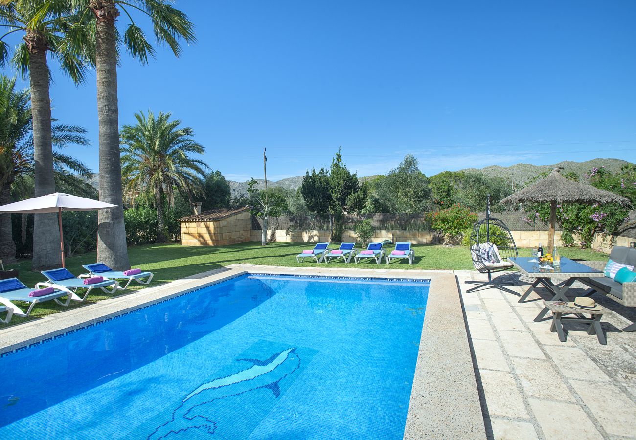 Villa in Pollensa - FINCA ROSA GRAN - FAMILIE UND FREUNDE