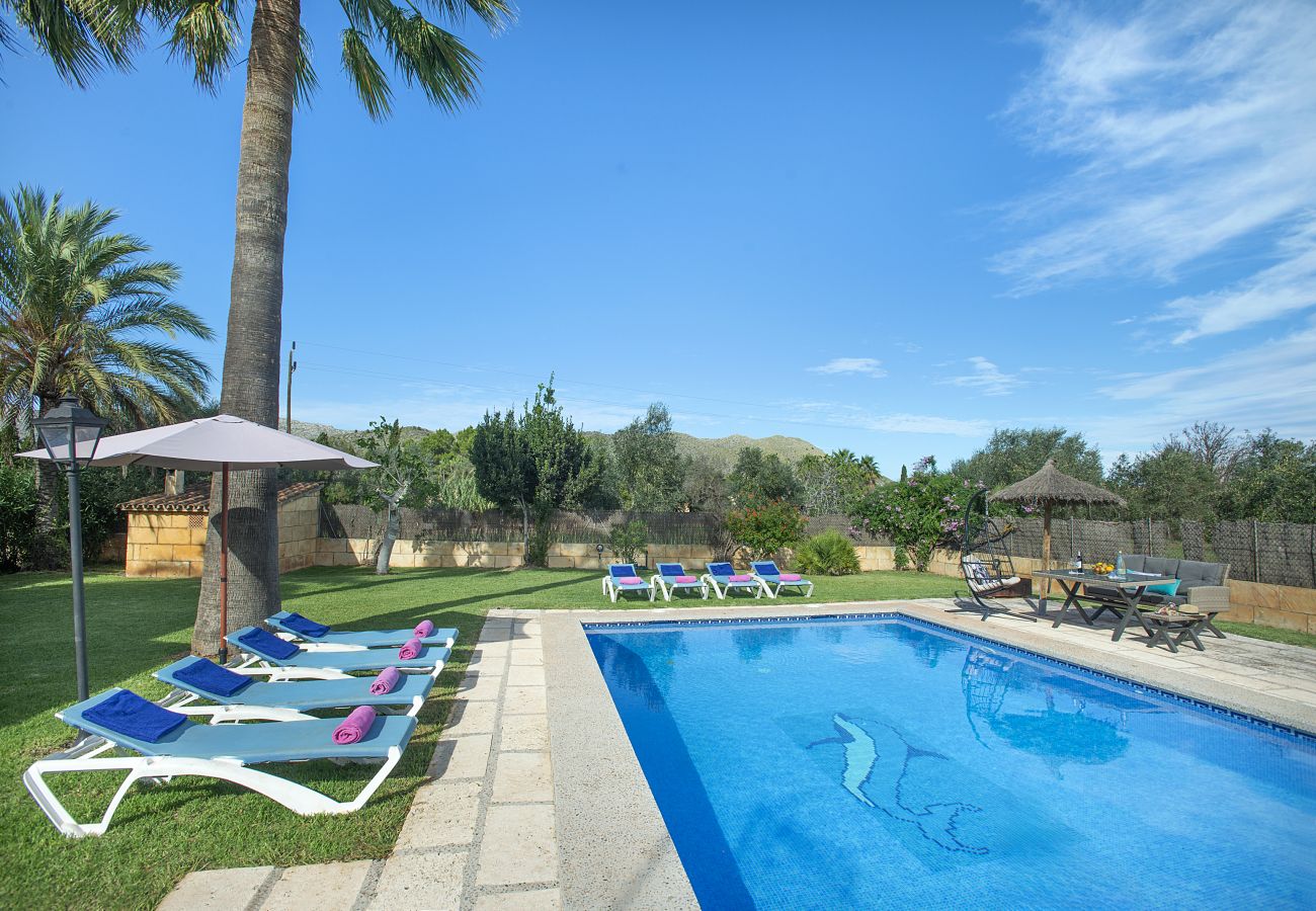 Villa in Pollensa - FINCA ROSA GRAN - FAMILIE UND FREUNDE