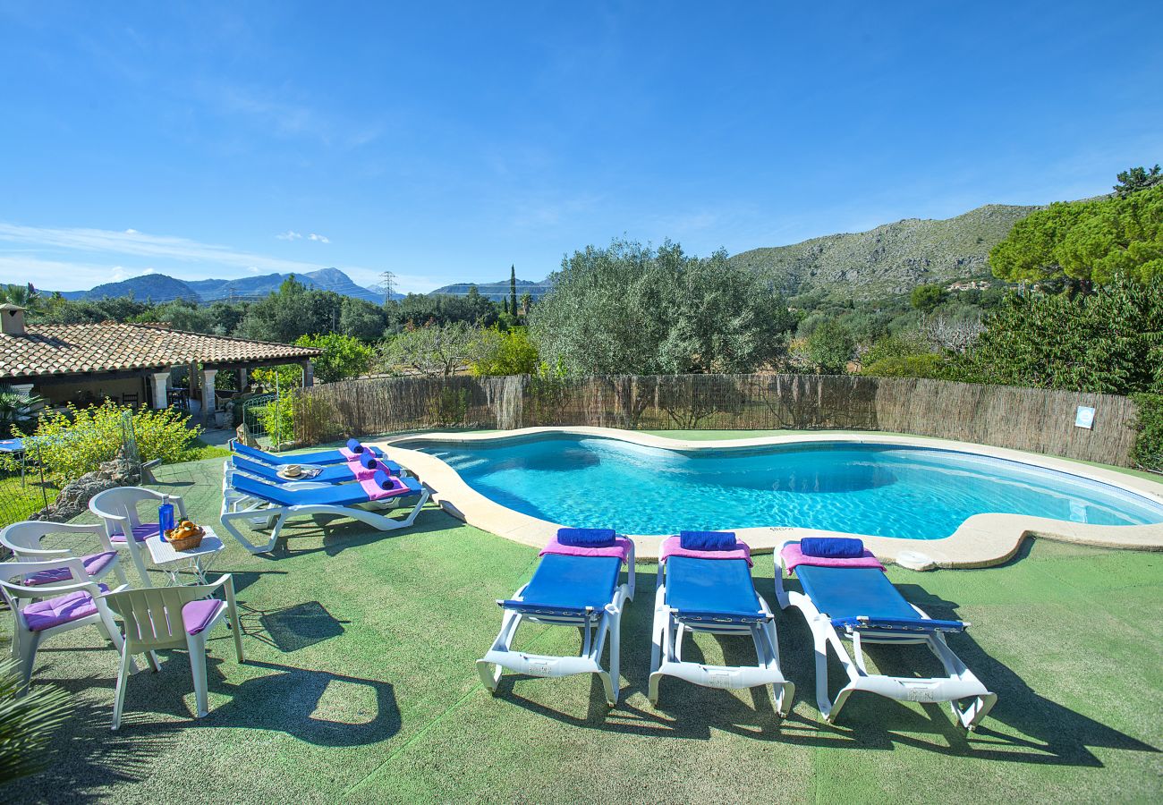 Villa in Pollensa - FINCA MORAGUES -  UMGEBEN VON NATUR