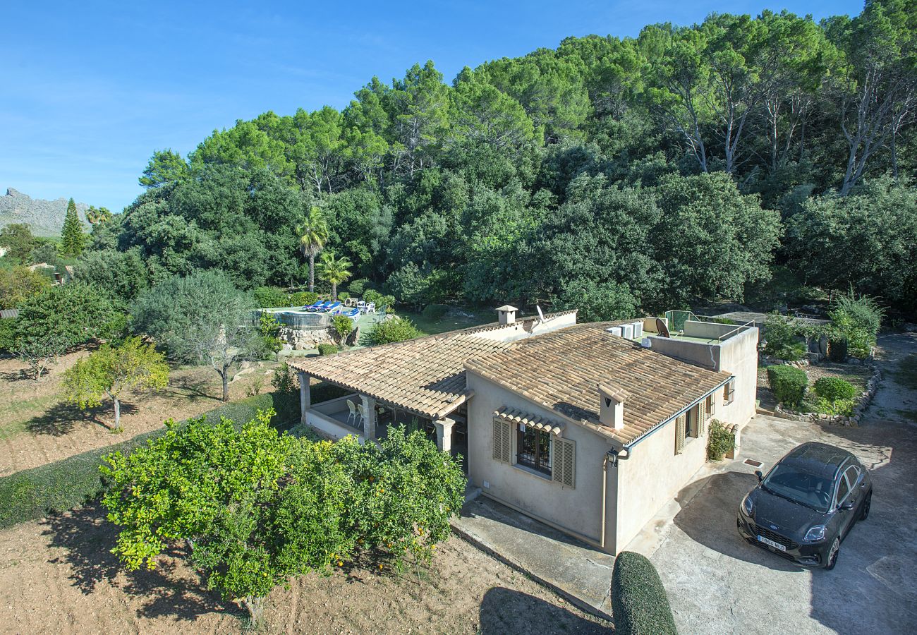 Villa in Pollensa - FINCA MORAGUES -  UMGEBEN VON NATUR