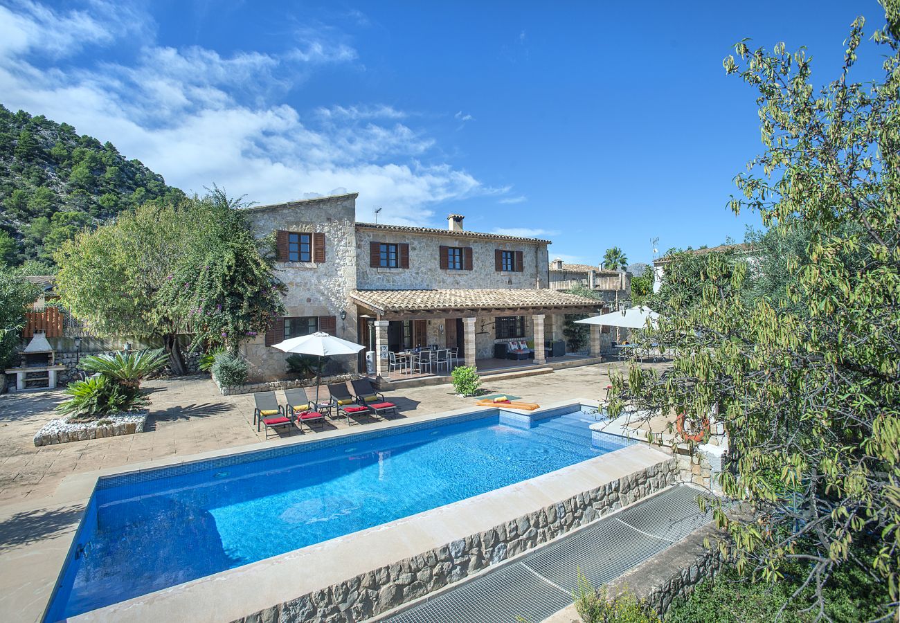 Villa in Pollensa - FINCA CAN MORRO - BEZAUBERNDE AUSSICHT