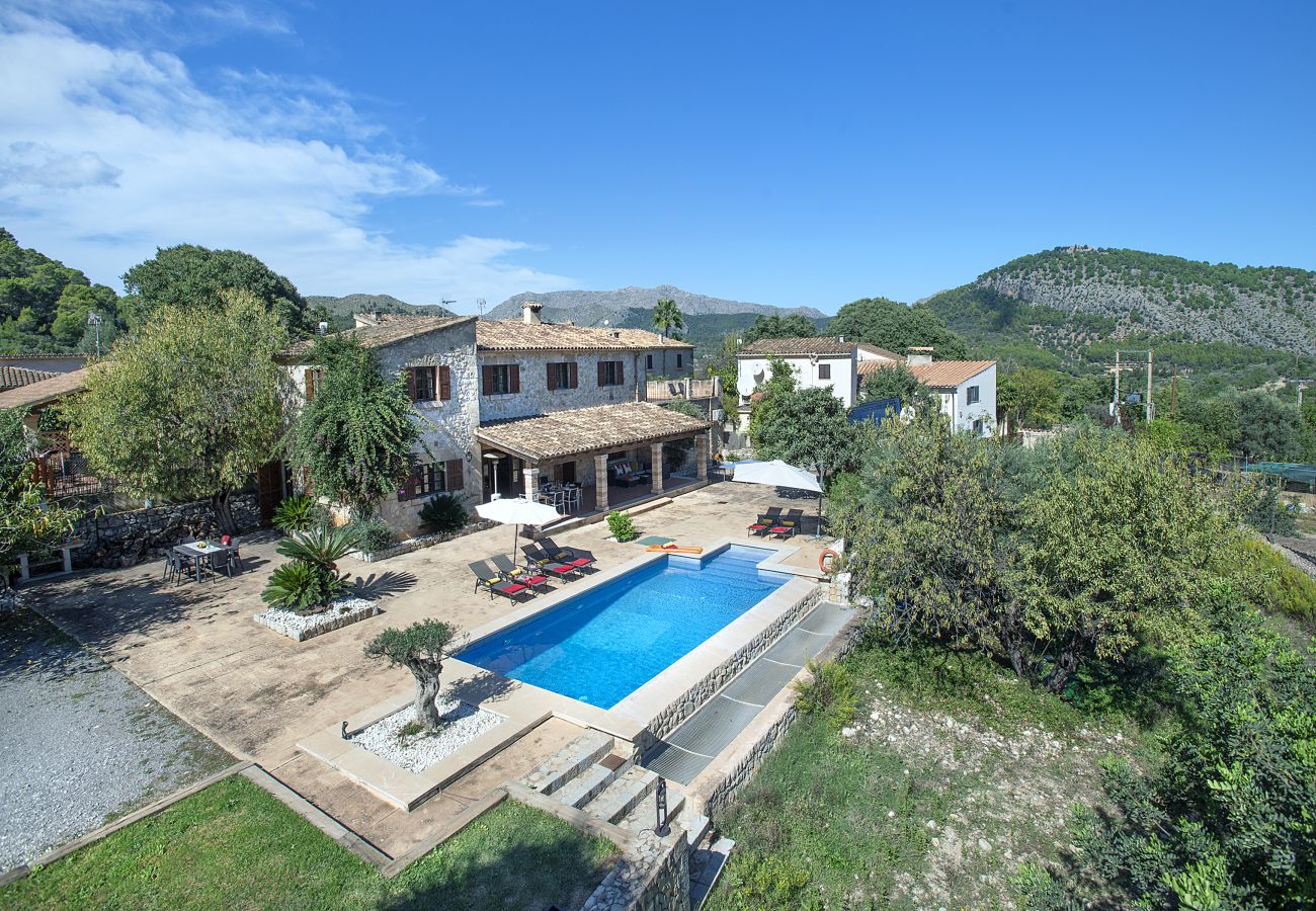 Villa in Pollensa - FINCA CAN MORRO - BEZAUBERNDE AUSSICHT