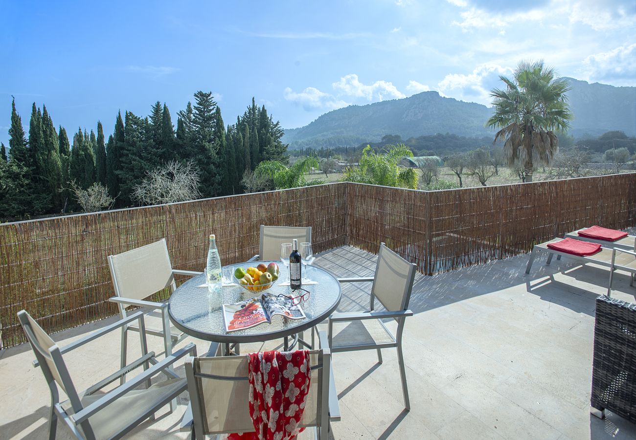 Villa in Pollensa - FINCA TEREU - LUXUSRÜCKZUG MIT BERGBLICK