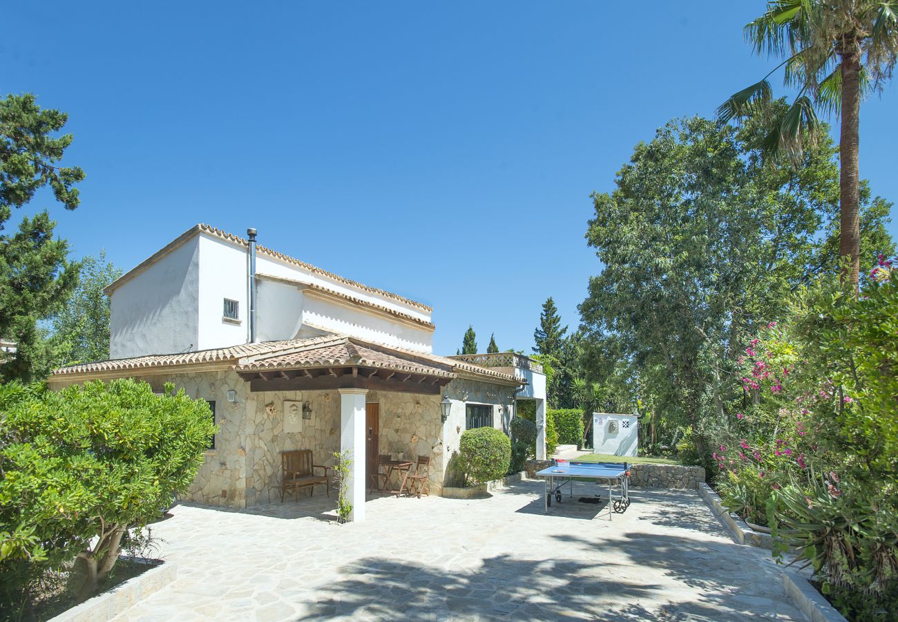 Villa en Puerto Pollensa - CHALET BOCORIS - 15 MIN A PIE DE LA PLAYA