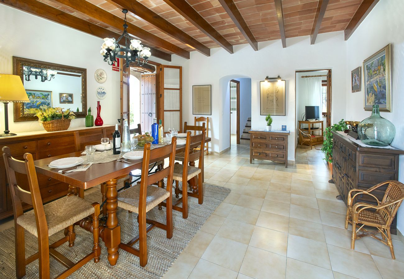 Villa en Pollensa - CHALET CAN BANDERA - ESTANCIA RUSTICA