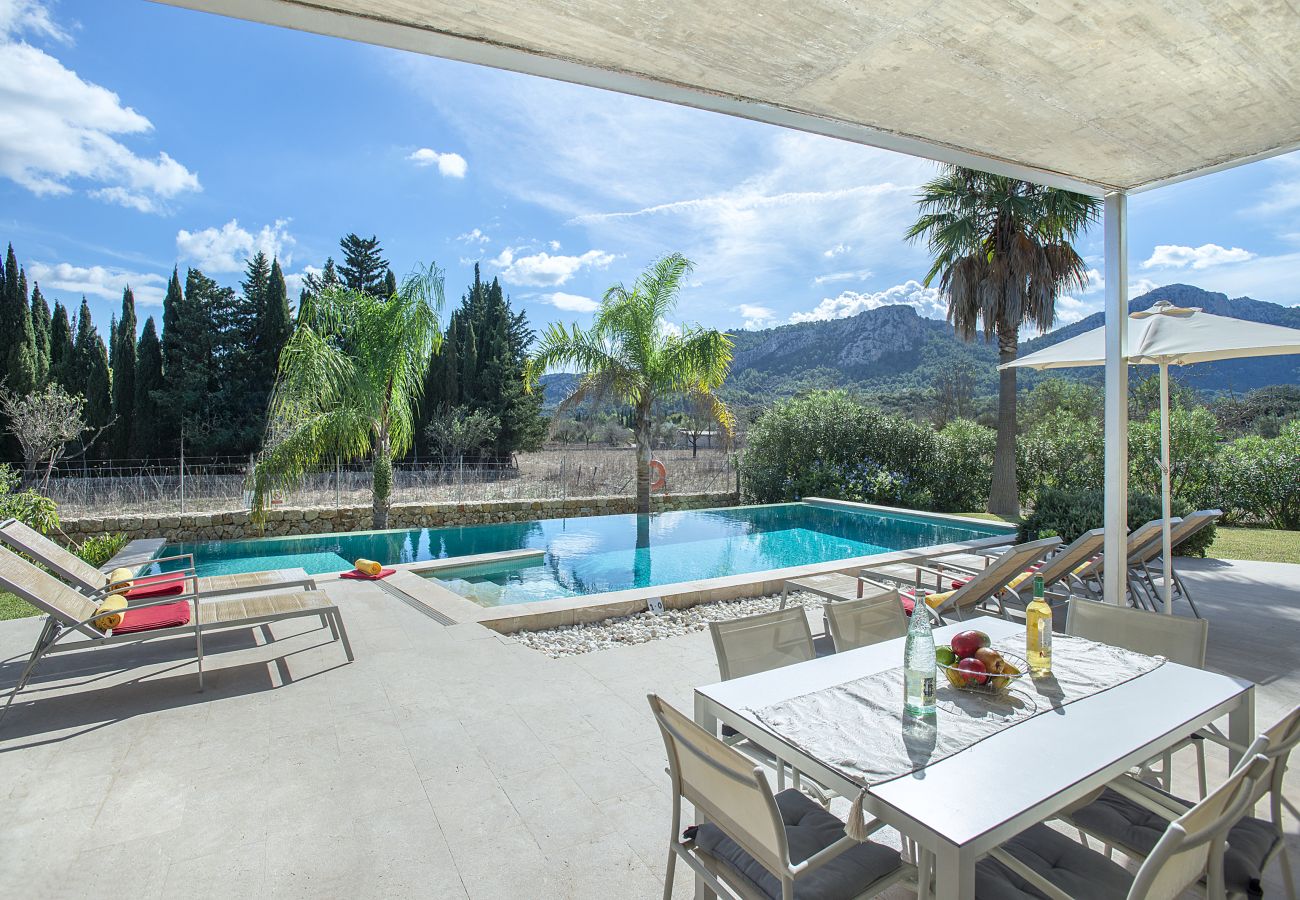 Villa en Pollensa - CHALET TEREU - RETIRO DE LUJO CON VISTAS A LA MONTAÑA