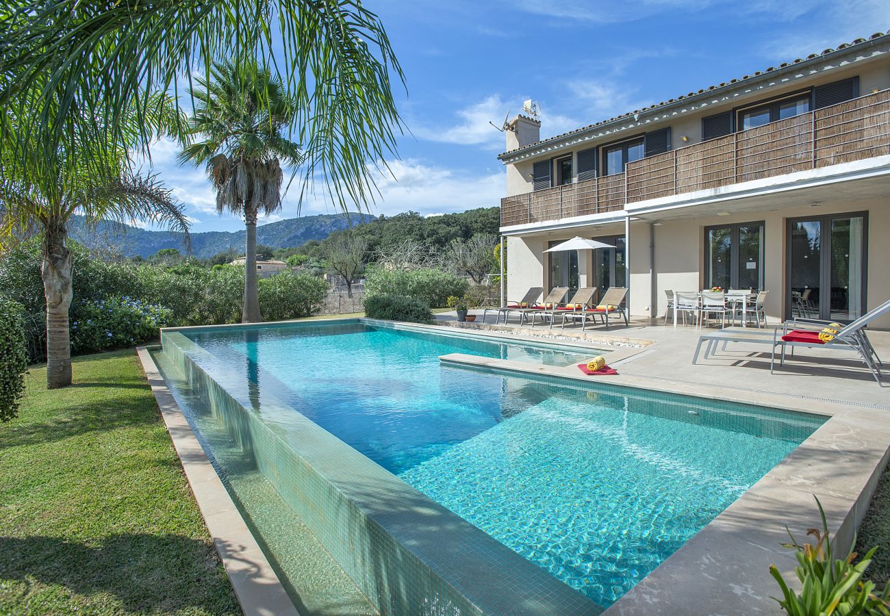 Villa en Pollensa - CHALET TEREU - RETIRO DE LUJO CON VISTAS A LA MONTAÑA