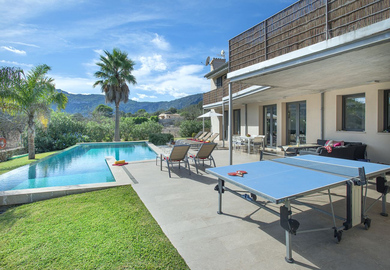 Villa en Pollensa - CHALET TEREU - RETIRO DE LUJO CON VISTAS A LA MONTAÑA