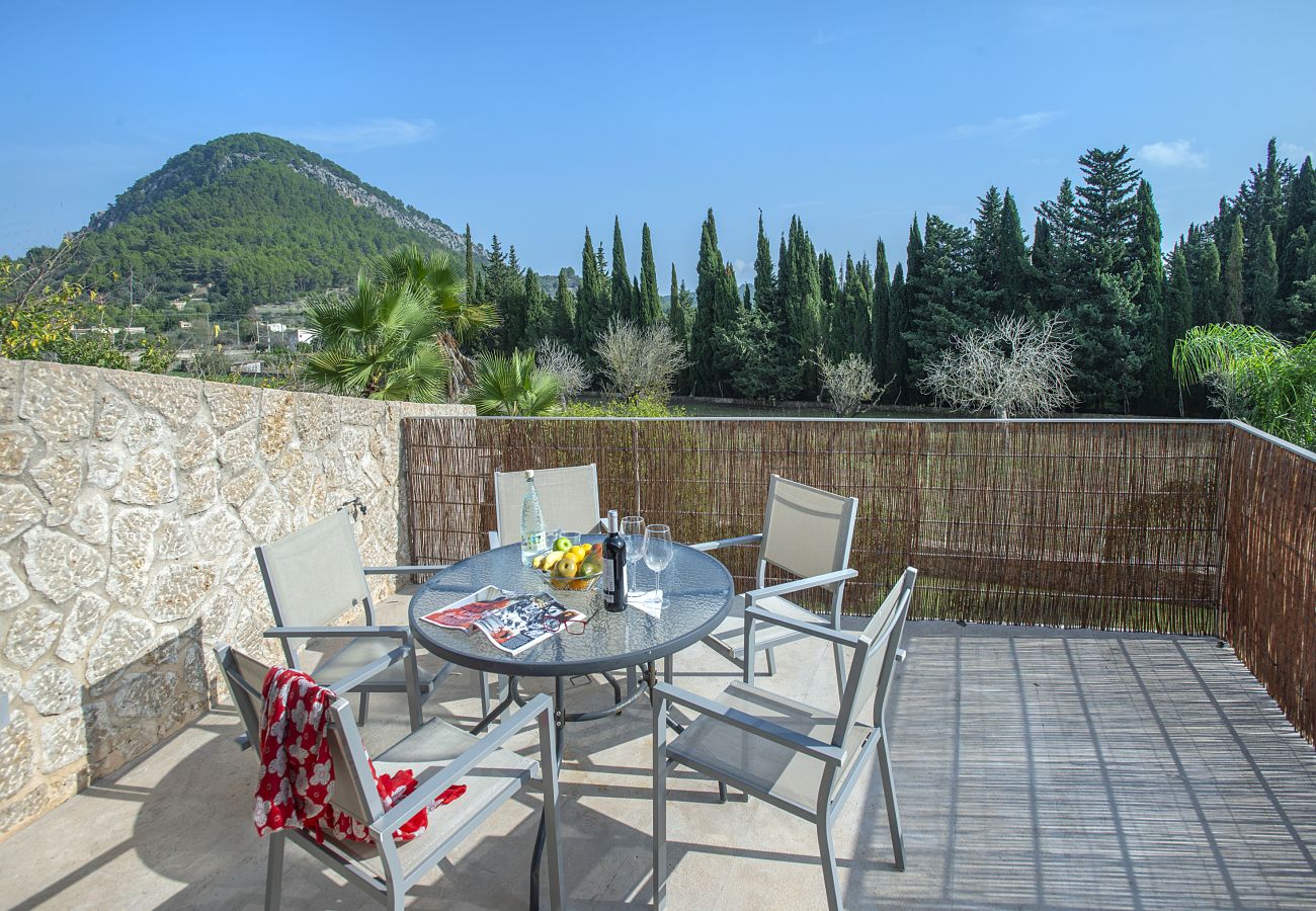 Villa en Pollensa - CHALET TEREU - RETIRO DE LUJO CON VISTAS A LA MONTAÑA