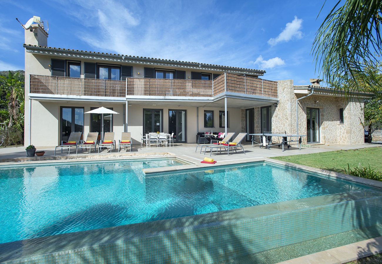 Villa en Pollensa - CHALET TEREU - RETIRO DE LUJO CON VISTAS A LA MONTAÑA