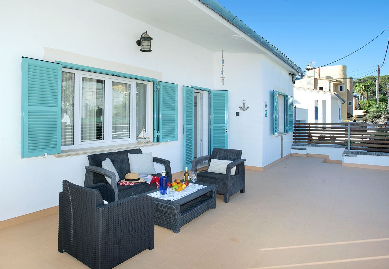 Villa à Cala Sant Vicenç - CHALET MAGDALENA - 5 MIN A PIED DE LA PLAGE