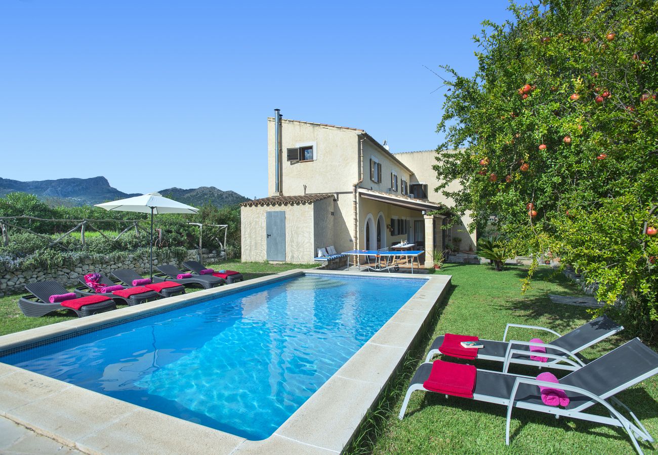 Villa in Pollensa / Pollença - VILLA AINA - FAMILY AND FRIENDS