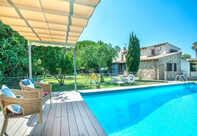 Villa/Dettached house in Puerto Pollensa - VILLA CAN FRANCISCO - EXCLUSIVE HOLIDAYS