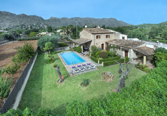 Villa/Dettached house in Pollensa - VILLA CAN BANDERA - RUSTIC STAY