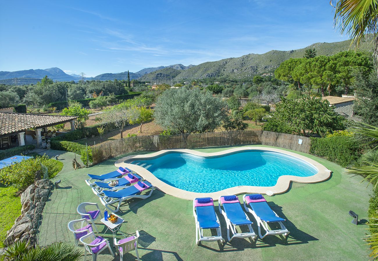 Villa in Pollensa - VILLA MORAGUES - SURROUNDED BY NATURE